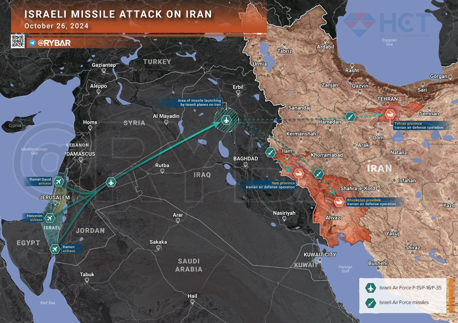 Israel đánh bom Iran