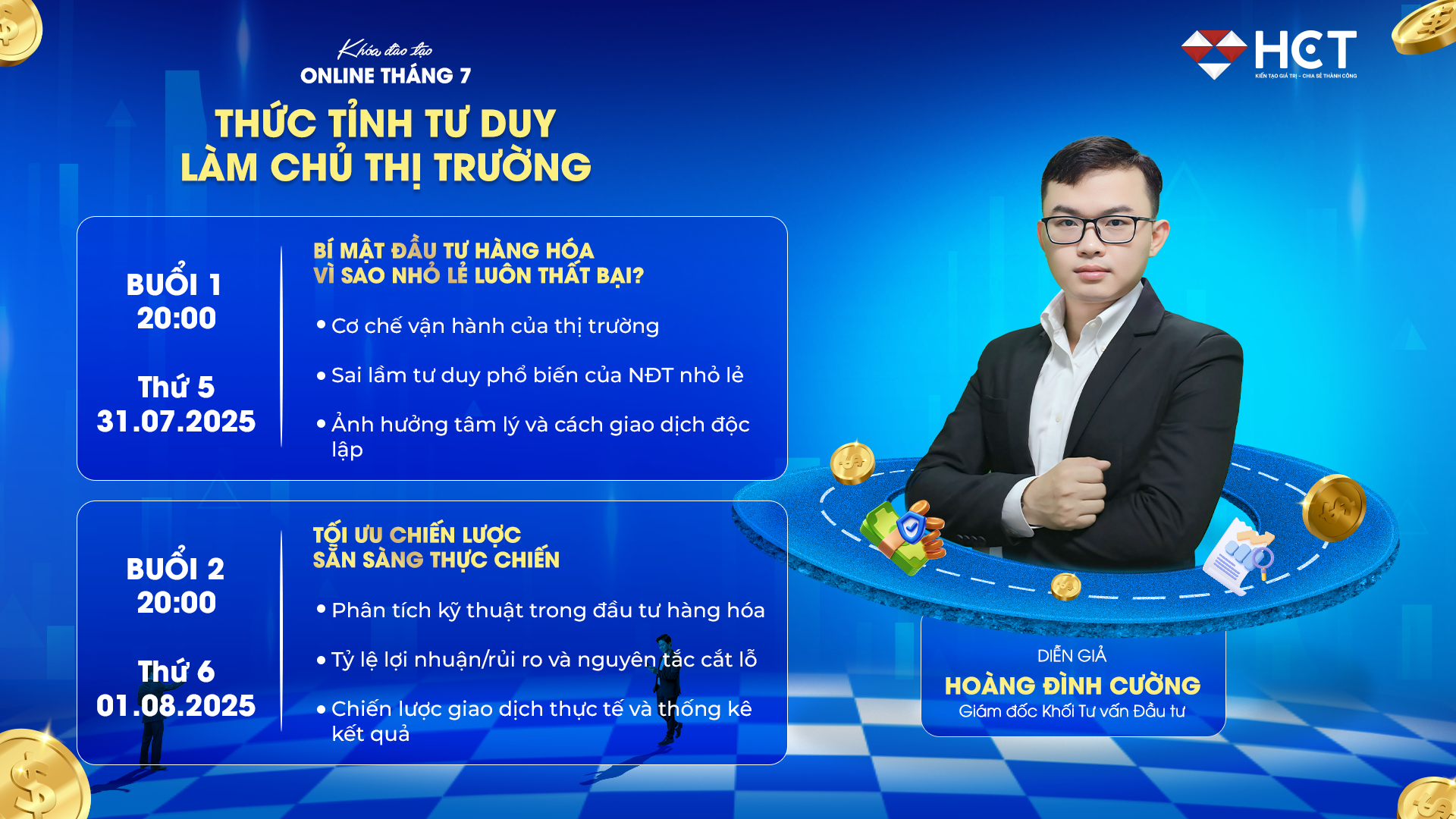 Khóa chuyên sâu: Thức tỉnh tư duy - Làm chủ thị trường Khóa chuyên sâu: Thức tỉnh tư duy - Làm chủ thị trường
