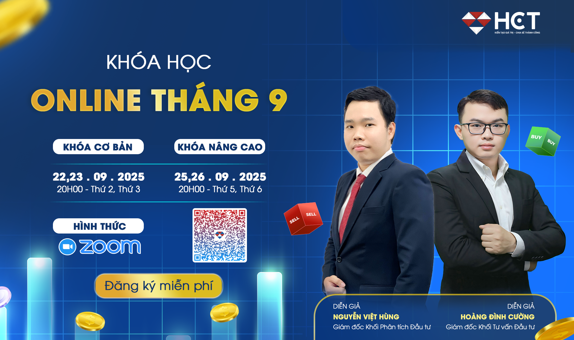 Khóa học tháng 9/2025